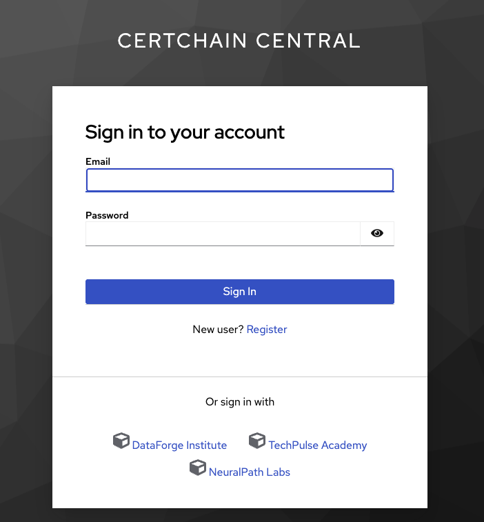 Student Login